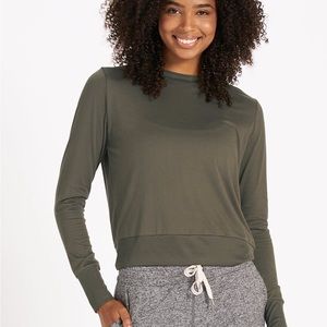 Vuori daydream lightweight crew long sleeve - medium